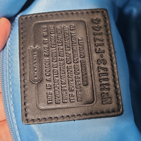 Coach Limited Edition Holiday Black Sateen Rhinestone Tote - Picture 3 of 9